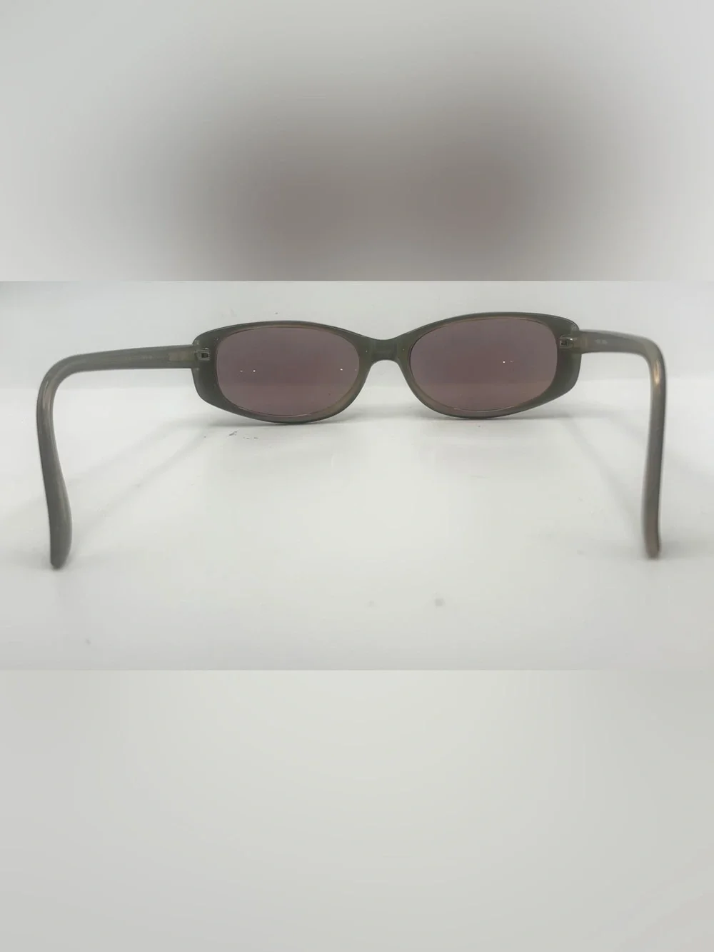 Elizabeth Arden Sun 57 Black Oval Sunglasses Frames Only
